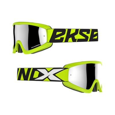 GOX FLAT OUT MIRROR FLO YELLOW - Minimotos