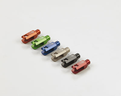 CLEVIS BOMBA DE FRENO TRASERO EN ALUMINIO CNC 8MM - Minimotos