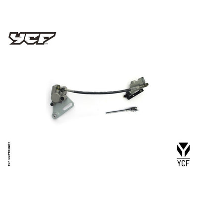 SISTEMA DE FRENO TRASERO COMPLETO (370mm) - Minimotos