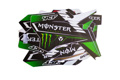 KIT CALCOMANIAS MONSTER - Minimotos