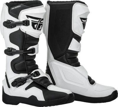 BOTAS PARA MOTOCROSS FLY MAVERICK BLANCAS - Minimotos