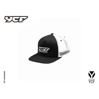 GORRA YCF NEGRA Y BLANCA - Minimotos